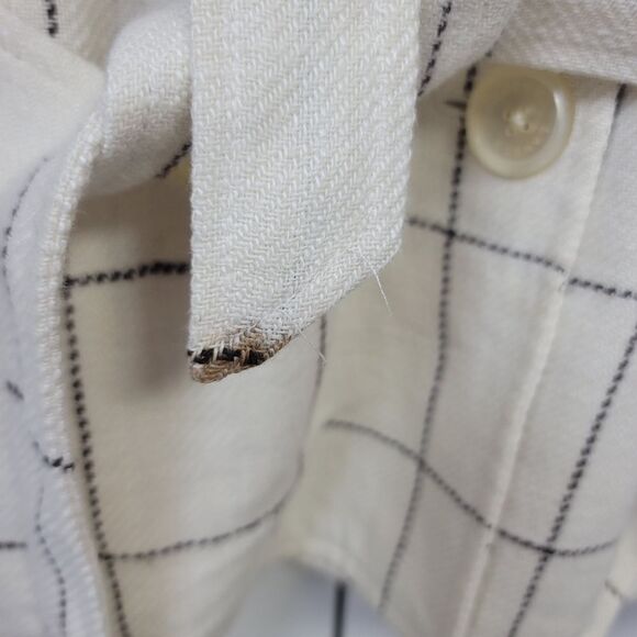 Lauren Ralph Lauren Double Breasted Linen Checked Jacket, XL - Picture 6 of 9